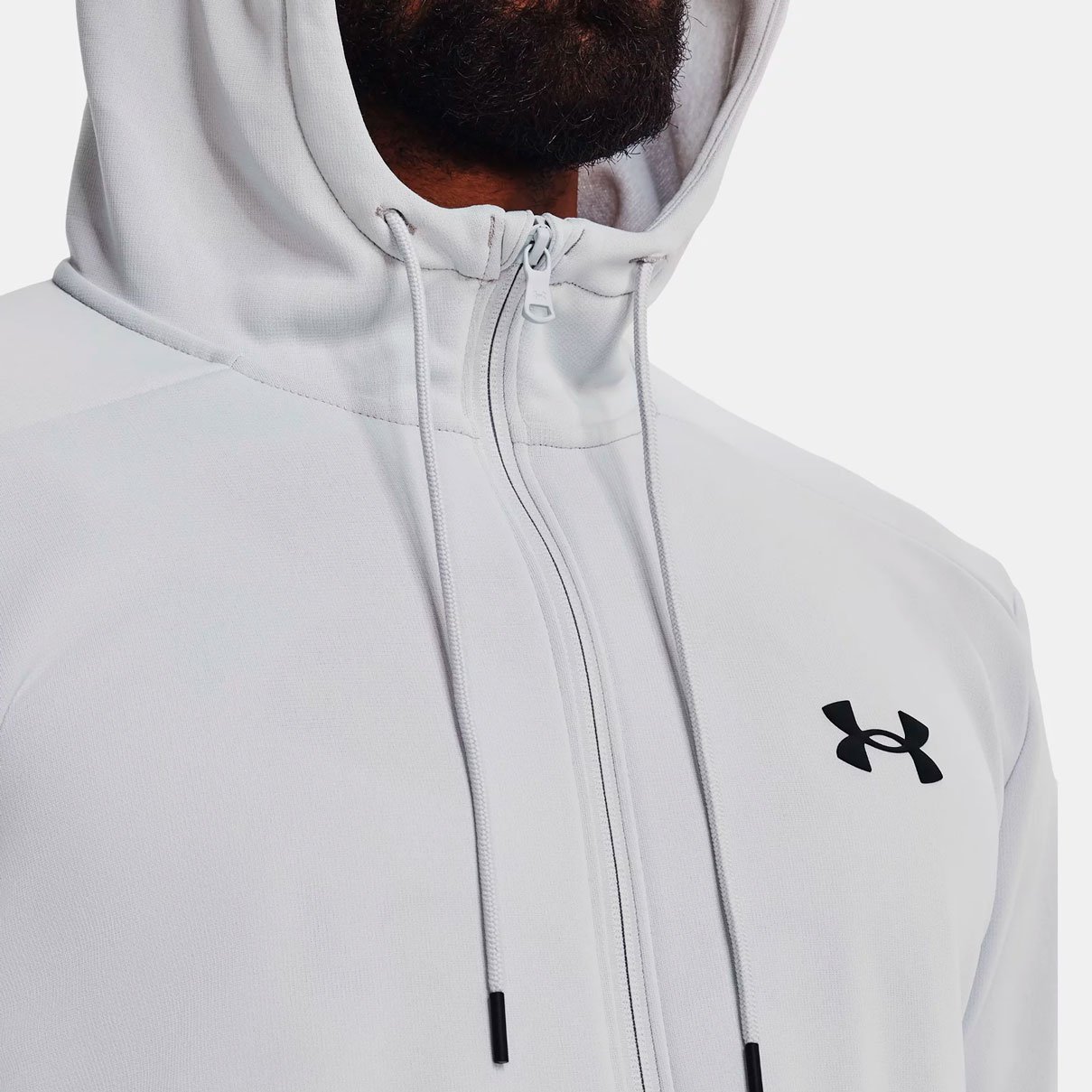 Толстовка Under Armour Fleece Full-Zip Hoodie 1373357-014 купить в Москве,  цены – интернет-магазин Footballmania