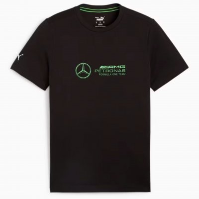 Puma Mercedes AMG Petronas Motorsport Logo Tee 62375401 Footballmania