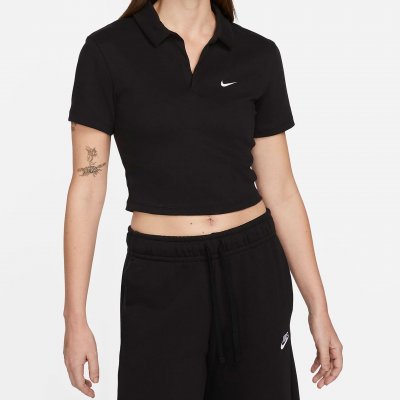 Поло женское Nike Sportswear Essential Short-Sleeve Polo