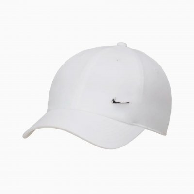 Nike Dri FIT Club Unstructured Metal Swoosh Cap FB5372 100 Footballmania