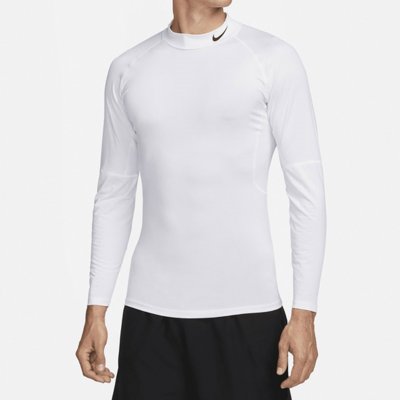 Лонгслив компресcионный термо Nike Pro Dri-FIT Fitness Mock LS Top