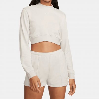 Толстовка женская Nike Sportswear Chill Crew-Neck Cropped French Terry Top