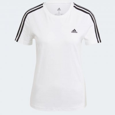 Футболка женская adidas Essentials Slim 3-Stripes Tee