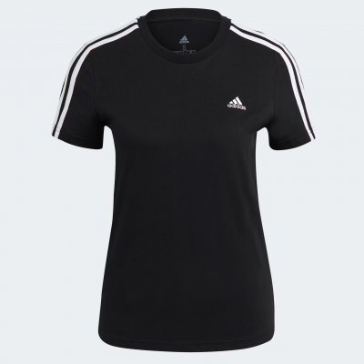 Футболка женская adidas Essentials Slim 3-Stripes Tee